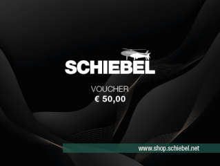 Graphic “Schiebel gift voucher €50.00”
