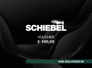 Graphic “Schiebel gift voucher €100.00”